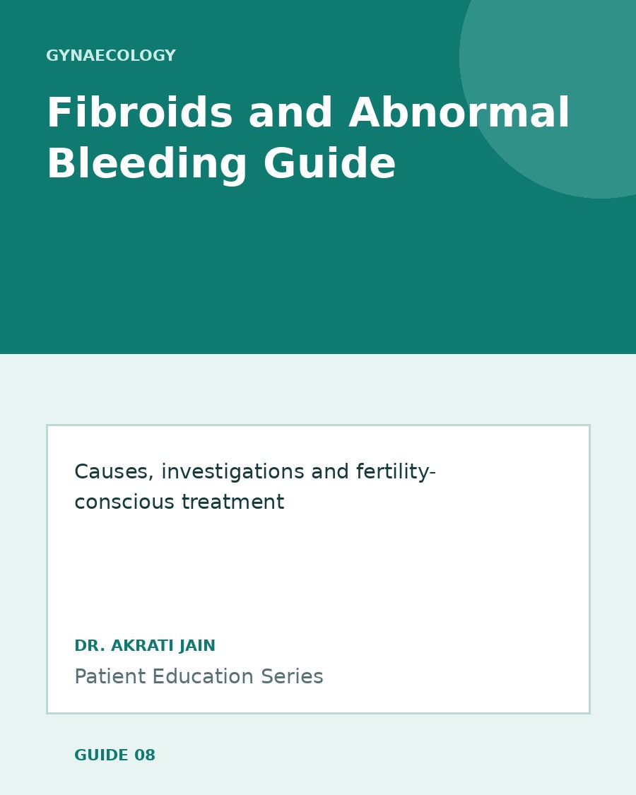 Cover of Fibroids and Abnormal Bleeding Guide