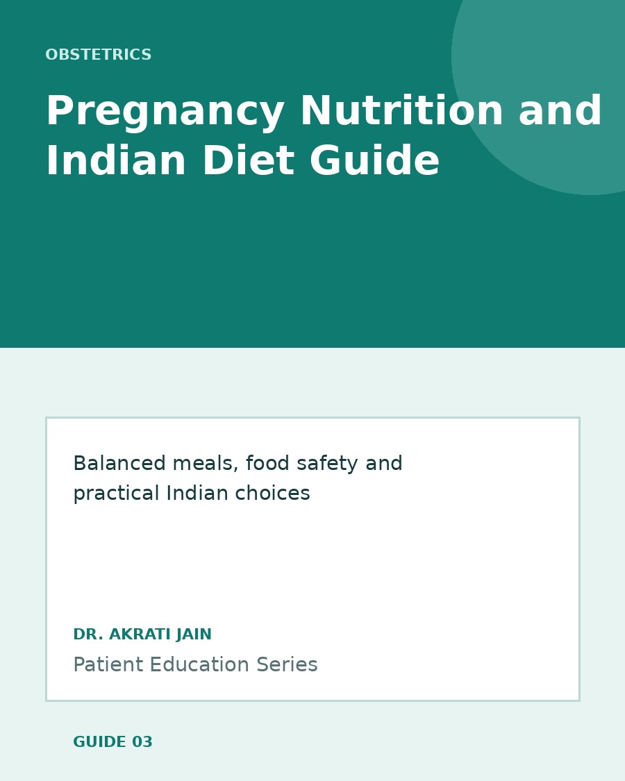 Cover of Pregnancy Nutrition and Indian Diet Guide
